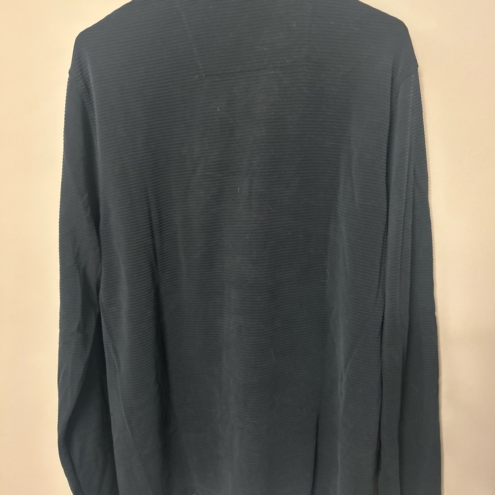 Perry Ellis Charcoal Ribbed Jacket - Picture 3 of 4